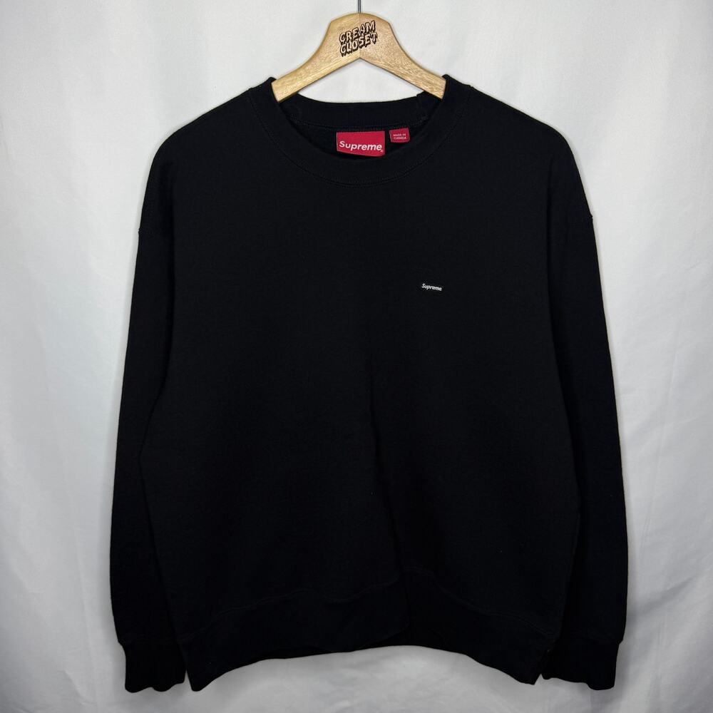SS23 2023 Supreme NYC Mini Small Box Logo Crewneck in Black S